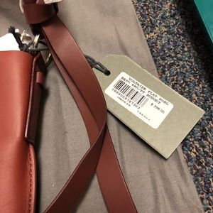 All saints Voltaire flat hobo bag